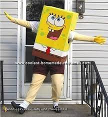 A large cardboard box can make a terrific kids playhouse. 11 Coolest Homemade Spongebob Costume Ideas