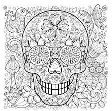малышарики раскраски для детей 2 3 лет распечатать формат а4 Krasivyj Cherep S Cvetami Mandala Coloring Colorful Drawings Coloring Books