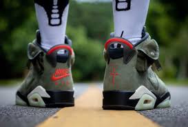 Yesterday, the brand revealed the travis scott x air jordan 6 british khaki and shared the release date for the shoe, which will land exactly on scott's. Here S How The Travis Scott X Air Jordan 6 Looks On Feet Kicksonfire Com