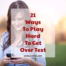 Watch the video explanation about 5 ways to keep a guy hooked over text! How To Play Hard To Get Over Text 21 Proven Strategies