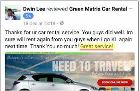 Maybe you would like to learn more about one of these? Green Kereta Sewa Green Matrix Selatan Muar Melaka Facebook