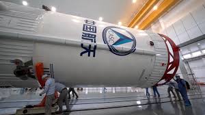 The rocket's reentry time will be determined in part by earth's atmosphere, which can swell or contract slightly depending upon random fluctuations of solar energy reaching the planet. Space China Long March 5b Heavy Rocket Arrives To Launch Site Cgtn