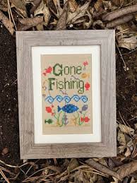 Maybe you would like to learn more about one of these? Pickle Barrel Designs Gone Fishing Cross Stitch Pattern 123stitch