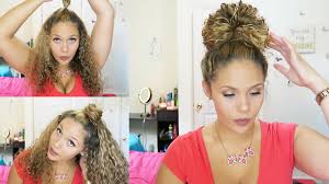 We've rounded up our favorite curly hairstyles so you can recreate them with your own ringlets. Cute Easy Hairstyles For Curly Hair Step By Step Novocom Top