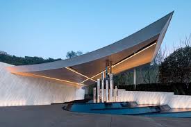 重庆龙湖春江天镜 jtl studio mooool木藕设计网 landscape architecture design entrance gates design canopy design