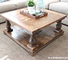 Diy Balustrade Coffee Table Coffee Table Farmhouse Diy Coffee Table Diy Coffee Table Plans