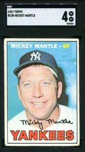 How to clean and grade a 1967 Mickey Mantle sports card?