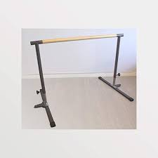 Pregymnastic updated 4 ft adjustable & portable freestanding ballet barre wit. Amazon Com Bananabarre Ballet Barre Pilates Barre 4 Ft X 1 5 Diameter Oak Hardwood Dowel Free Standing Adjustable Oak Hardwood Pilates Barre Ballet Barre