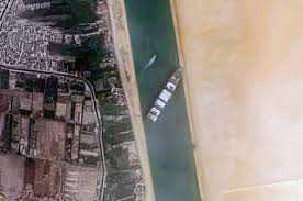 Global trade was disrupted as hundreds of ships were stuck. 2021 Suez Canal Obstruction Wikipedia