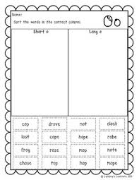Vowel Sort Long And Short Sounds Word Sorts Short Vowel Activities Teaching Vowels