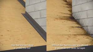 Do not disturb the existing flashing—it can be trimmed and reused later after you've attached the new doors. Edge Flashing Premium Flashing Roof Deck Dormer Porch Roll Flashings