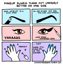 what dream about makeup means