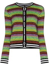 Well, that's what a button band is. Agr Stripe Knit Button Up Cardigan Black Milanstyle Com