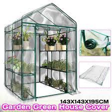 Quictent hot 4 tier mini portable greenhouse with shelves is perfect for your portable greenhouse for winter. 3 Tier Portable Greenhouse Pvc Cover Garden Cover Plants Flower House 143x143x195cm Corrosion Resistant Waterproof Plant Covers Aliexpress