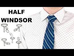 Half windsor, easy step by step instructions. Half Windsor Tie Knot Tieatie Half Windsor Youtube à¹ƒà¸™à¸› 2020