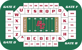 boston college alumni field seating chart elcho table