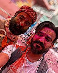 Gokul ki holi🥀💕🦚🪷 memories 2023 #thesnowcruiser