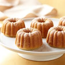 The most amazing moist vanilla bundt cake that is firm enough to hold it's shape in a bundt pan but still tender enough to enjoy for days. Nordic Ware Mini Bundt Cake Pan Williams Sonoma