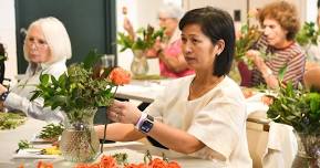 Flower Arranging: Garden Color Wheel