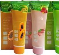 Buy Facejewel Face & Body Scrub Gel Dead Skin Removing Cleansing Scrub Gel  100ml Cucumber,Papaya,Strawberry (Pack of 3) Online at Low Prices in India  ...