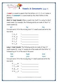 Vowels And Consonants Worksheet In 2020 Vowel Consonant Vowel Consonant Consonant