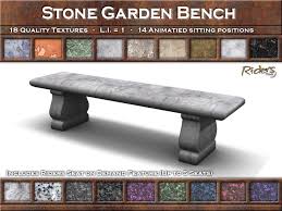 We did not find results for: Second Life Marketplace Riders Stone Garden Bench