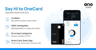 Bad credit or poor credit ok. Introducing Onecard Re Imagined For The Mobile Generation