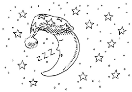 1 315 Sleeping Moon Clip Art Illustrations Clip Art Istock