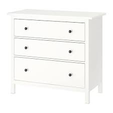 Hemnes 3 Drawer Chest White 42 1 2x37 3 4 Ikea Ikea Hemnes Hemnes White Chests