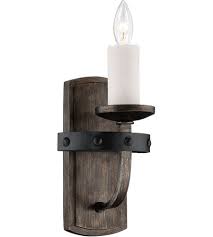 Savoy House 9 9543 1 196 Alsace 1 Light 6 Inch Reclaimed Wood Sconce Wall Light