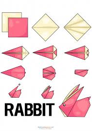 Easy Origami Rabbit Kidspressmagazine Com Easy Origami Animals Origami Design Origami Easy