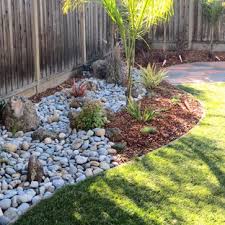 Wonderful rock decoration for your yard. 75 Beautiful River Rock Landscaping Pictures Ideas August 2021 Houzz