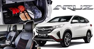 Harga yang dipaparkan adalah harga kenderaan atas jalan terkini harga kereta perodua terkini 2021. Perodua Perkenal 5 Pilihan Aksesori Gearup Aruz Untuk Lebih Gaya