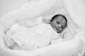 Modern burlap is an inspirational lifestyle brand for infants, children, & adults. Small Tiny Newborn African American Baby Laying On The Bed Black Stock Photo Picture And Royalty Free Image Image 82159215
