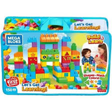 Mega Bloks First Builders Let S Get Learning Construction Set In 2020 Mega Bloks Learning Shapes Learning Colors