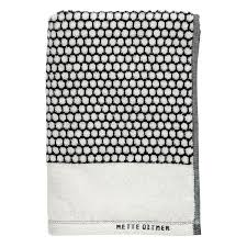 Black And White Hand Towels Uk Grid Guest Towel 30x60 Cm Black Off White Scandinavian Bathroom Accessories Towel Guest Towels