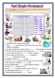 3 Exercises 30 Sentences Past Simple Regular Verbs Only Irregular Verbs Simple Past Tense Simple Past Tense Worksheet