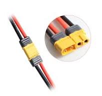 8pcs XT60 Plug Male Female Connector with Sheath Housing Connector with  150mm 12AWG Silicon Wire for RC Lipo Battery FPV Drone