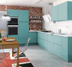 Cocina de tonos morados cocina de color granate cocina amarilla. Puerta Cocina Delini Tokyo Aguamarina Brillo 70x15 Leroy Merlin Decoracion De Cocina Diseno De Cocina Interior De Cocina