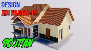 Sedangkakan untuk harga baja ringan biasa dihargai rp98 ribu per batang. Design Rumah Minimalis 12 X 7 Dengan 3 Kamar Tidur Biaya Murah Youtube