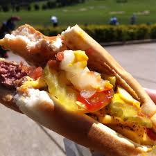 Within the 48 contiguous states. Burger Dog Hot Dog Bills The Olympic Club With Everyth Flickr