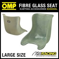 Kk05030l Omp Fibreglass Kart Seat Large
