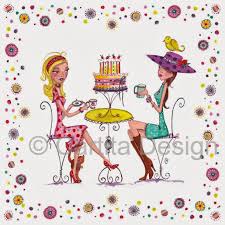 Caroline E Una Signora Olandese Che Risiede A Barcellona E Disegna Biglietti Augurali Sotto Il Marchio Cartita Design Ha Stu Immagini Disegni Buon Compleanno