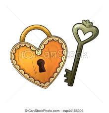 Heart Lock Drawing The Best Original Gemstone Hand drawn padlock with rays vector illustration. heart lock drawing the best original