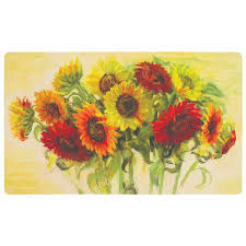 Check spelling or type a new query. Mohawk Home Comfort Gathering Sunflowers Kitchen Mat 18 X 30