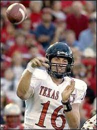 Kliff Kingsbury Texas Tech And Ncaa Record Holder Texas Tech Texas Tech Red Raiders Texas Tech Football