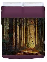 Forrest sun Tapestry by Vincent Franco