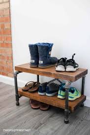 Diy wall mounted shoe shelf. 20 Diy Shoe Rack Ideas For The Perfect Entryway Makeover