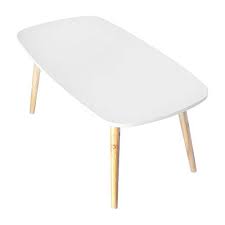 Libison Nordic Minimalist Modern Small And Medium Sized Coffee Table Solid Wood Tatami Table Tea So Cocktail Tables Living Room Coffee Table Coffee Table White