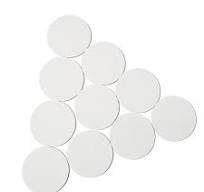 NTAG215 NFC Coin PVC Tags NFC 215 Tags- TP-RFID CO., LTD.